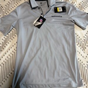 Nike Gray Seattle Seahawks Polo Shirt